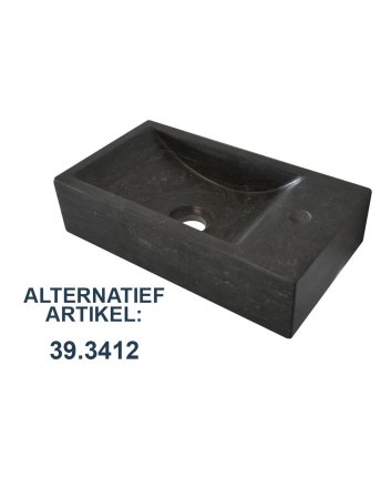 Wiesbaden fontein rechts 40x22x10 cm hardsteen gezoet