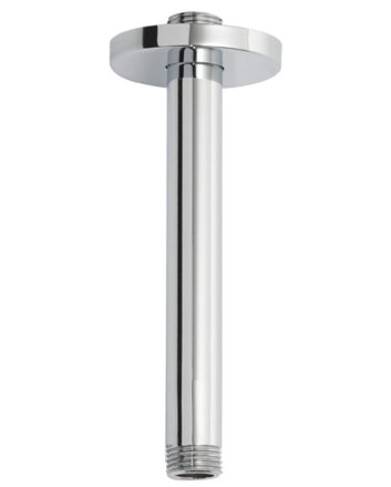 Caral douchearm met plafondbevestiging 15 cm chroom