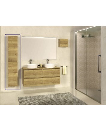 SEPHIA kolomkast 140x30x25 nature