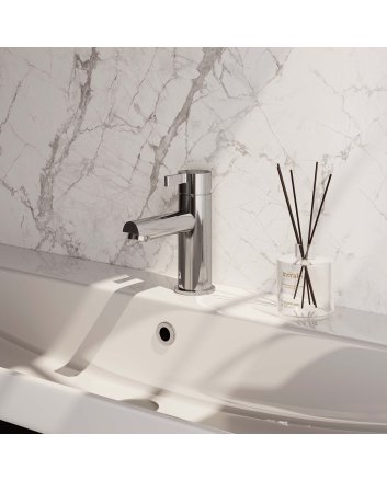 BRAUER Chrome Edition lage opbouw wastafelmengkraan model E chroom