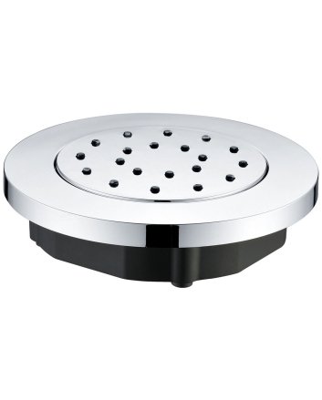 inbouw verstelbare zijdouche rond 135mm ABS chr