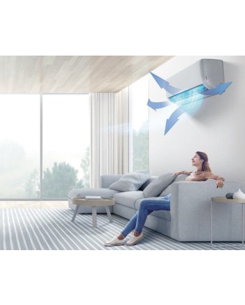 AUX Multi Split Airconditioner - Binnenunit - 7,000 BTU / 2 kW - Wit - R32 - Koelen en Verwarmen