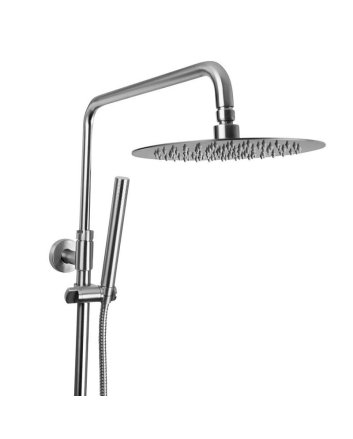 Sani DeLuxe Doucheset opbouw thermostatisch (in hoogte verstelbaar) rond RVS