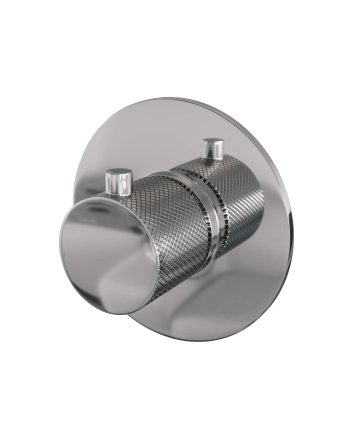 BRAUER Chrome Carving losse inbouwthermostaat met in- en afbouwdelen chroom