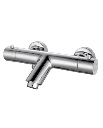 Rio thermostatische badmengkraan chroom