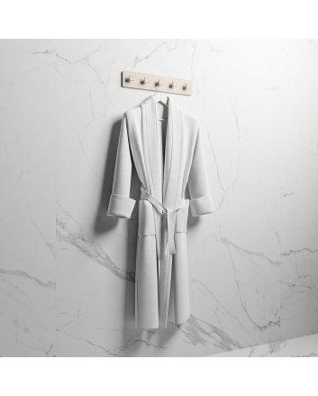 Mondiaz Easy Handdoekhaakjes 45cm solid surface kleur Linen