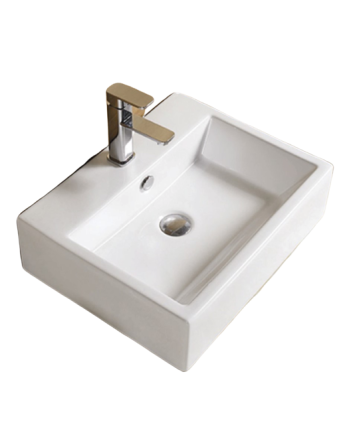 Sani DeLuxe Waskom Keramiek Straight