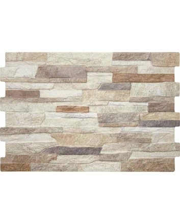 Ecoceramic Alpes wandtegel mat 34x50 mix