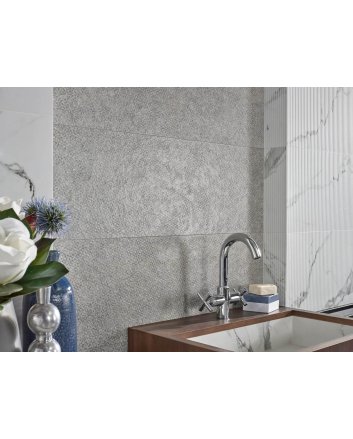 Emigres Enzo wandtegel hoogglans 30x90 gris