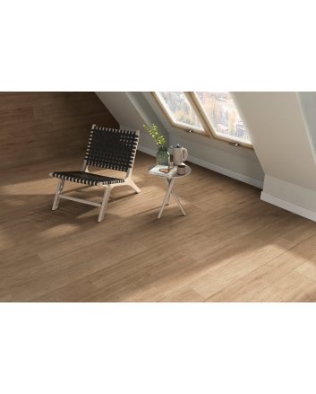 Emigres Hardwood vloertegel satijn 16,5x100 nogal