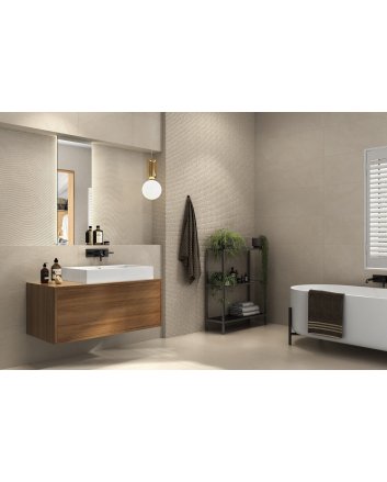 Emigres Hardy wandtegel satijn 25x75 beige