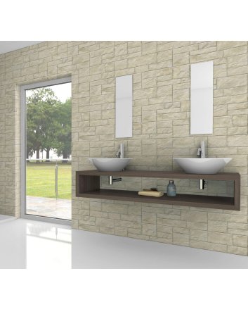 Emigres Lugano wandtegel mat 20x60 beige