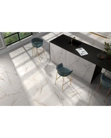 Emigres Nitida vloertegel hoogglans 120x120 blanco