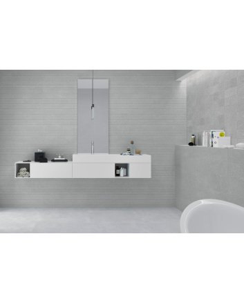 Emigres Olite wandtegel satijn 20x60 gris