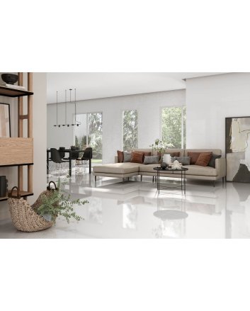 Emigres Pure wandtegel hoogglans 80x80 blanco