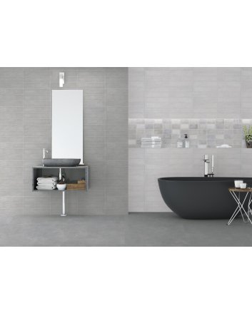 Emigres Sineu wandtegel satijn 25x75 gris
