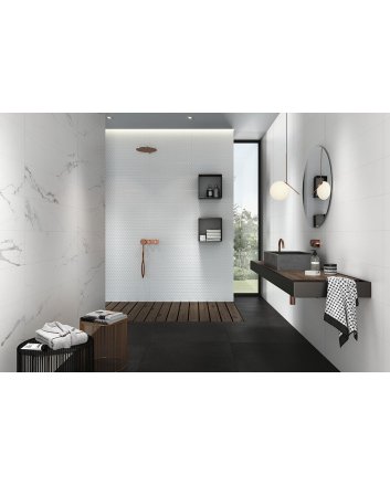 Emigres Slemi wandtegel mat 20x60 blanco