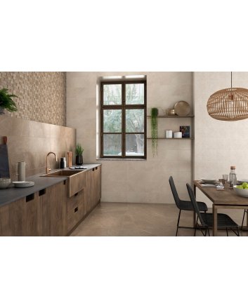 Emigres Terra wandtegel lapatto 60x60 beige