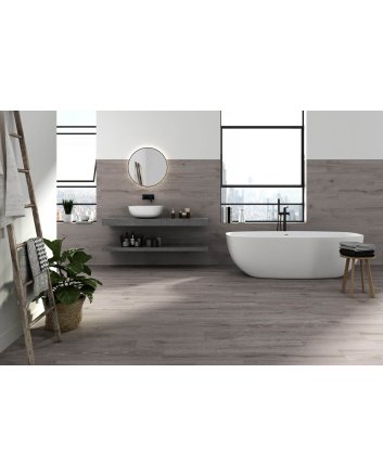 Emigres Windwood vloertegel satijn 16,5x100 gris