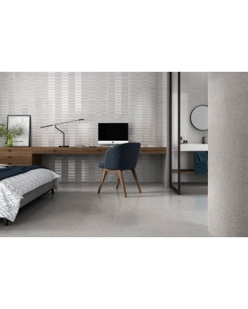 Emigres Wonder wandtegel hoogglans 25x75 gris