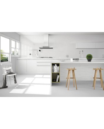 Emigres Mos wandtegel lapatto 40x120 blanco
