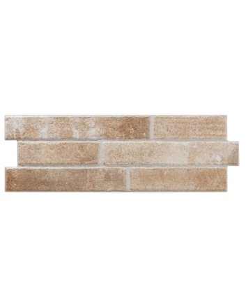 Ecoceramic Apalache wandtegel mat 17x52 ocre