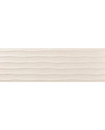 Ecoceramic Aquarella rlv wandtegel mat 30x90 cream