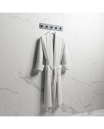 Mondiaz Easy Handdoekhaakjes 45cm solid surface kleur Plata