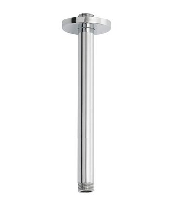 Caral douchearm met plafondbevestiging 30 cm chroom