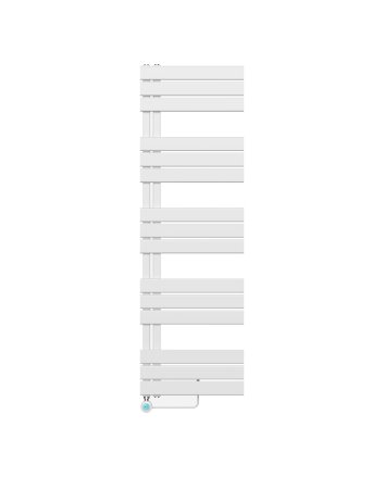 160x50 cm - 755W - Ecorad E-Slide - Programeerbaar Thermostaat - Elektrisch Designradiator - Wit
