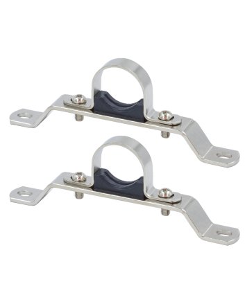 Enkele ophangbeugel voor verdeler met bolkraan 1" 2sts/set