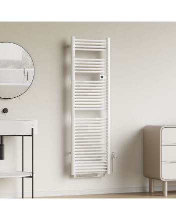 184x54 cm - 2000W - Wit - Programeerbaar Thermostaat - Blower - Comforta Elektrische Hanndoekradiator Ventilator