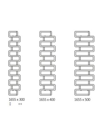 500x1655 – 873 watt | Bookie | Designradiator