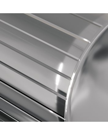 BRAUER Stripe opbouw douche thermostaatkraan chroom