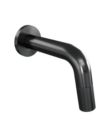 BRAUER Gunmetal Carving inbouw fonteinkraan inkortbaar gunmetal geborsteld PVD