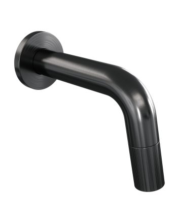 BRAUER Stripe inbouw fonteinkraan inkortbaar gunmetal geborsteld PVD