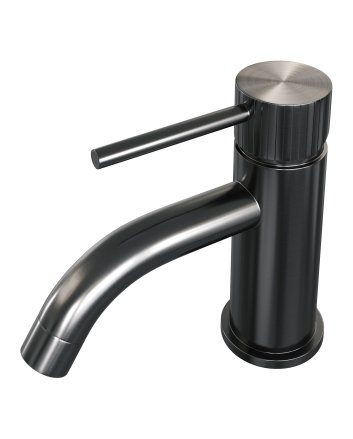 BRAUER Stripe opbouw fonteinkraan gunmetal geborsteld PVD