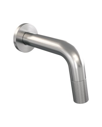 BRAUER Brushed Carving inbouw fonteinkraan inkortbaar RVS geborsteld PVD