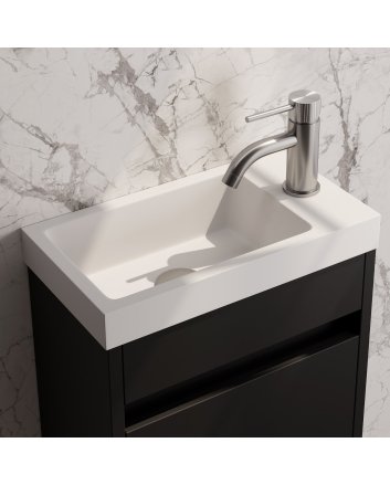 BRAUER Stripe opbouw fonteinkraan RVS-kleurig geborsteld PVD