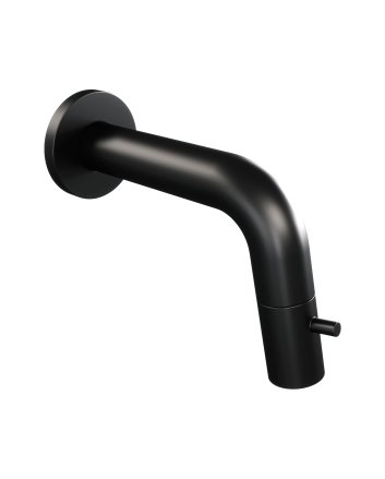 BRAUER Black Edition inbouw fonteinkraan inkortbaar mat zwart