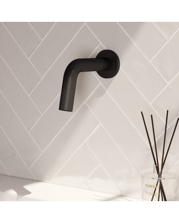 BRAUER Stripe inbouw fonteinkraan inkortbaar mat zwart