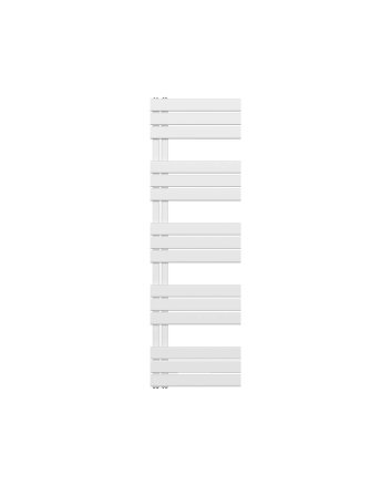 160x50 cm - 750 Watt  - Ecorad Slide - Wit - Handdoekradiator | Designradiator