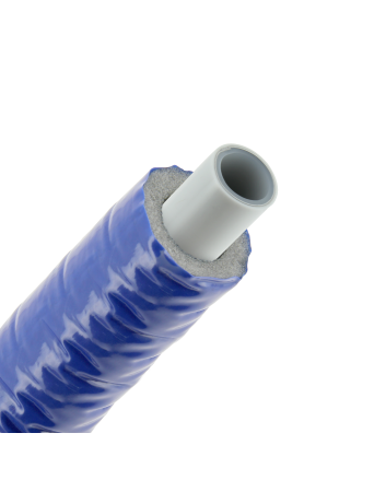Bonfix Alu-pers meerlagenbuis met isolatie | blauw | 26 x 3.0 | Rol 50 meter