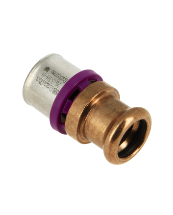 Bonfix Alu-pers x M-press rechte verloopkoppeling | 26 x 22