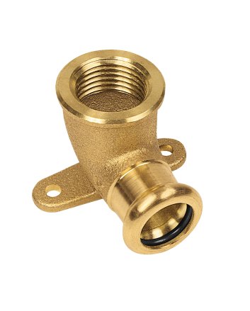 Bonfix Roodkoper Binnendraad x Press Muurplaat (water) | 1/2 x 22