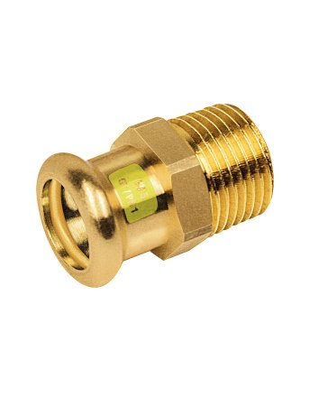 Bonfix Roodkoper Buitendraad x Press puntstuk (gas) | 1 1/4 x 35