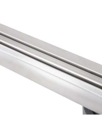 Sani DeLuxe Douchegoot RVS Trend Flex met flens en draaibaar sifon   90 cm