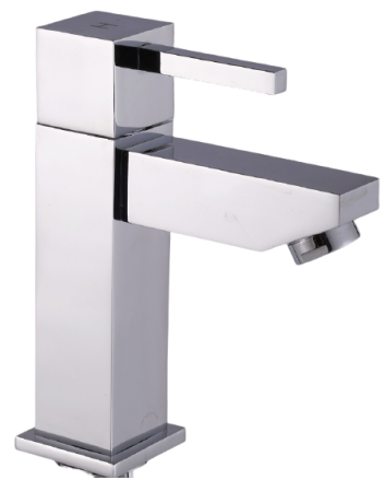 Sani DeLuxe Fonteinkraan opbouw vierkant Chroom