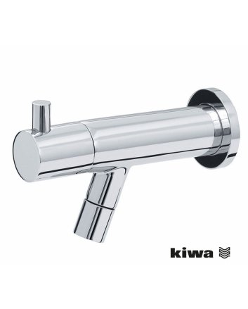 Amador fonteinkraan met muurbevestiging Kiwa 1/2'' chroom