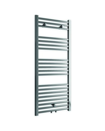 100x60 cm - 650 Watt - Ecorad Handdoekradiator - Chroom - Universal-6 aansluitpunten